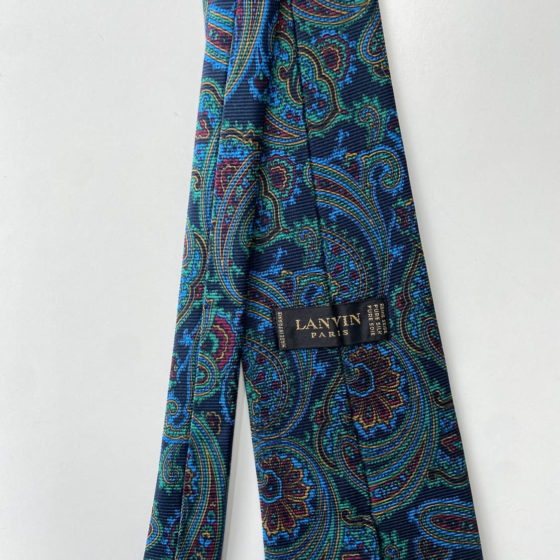 랑방 페이즐리 정품 명품넥타이 (LANVIN) 상품이미지6