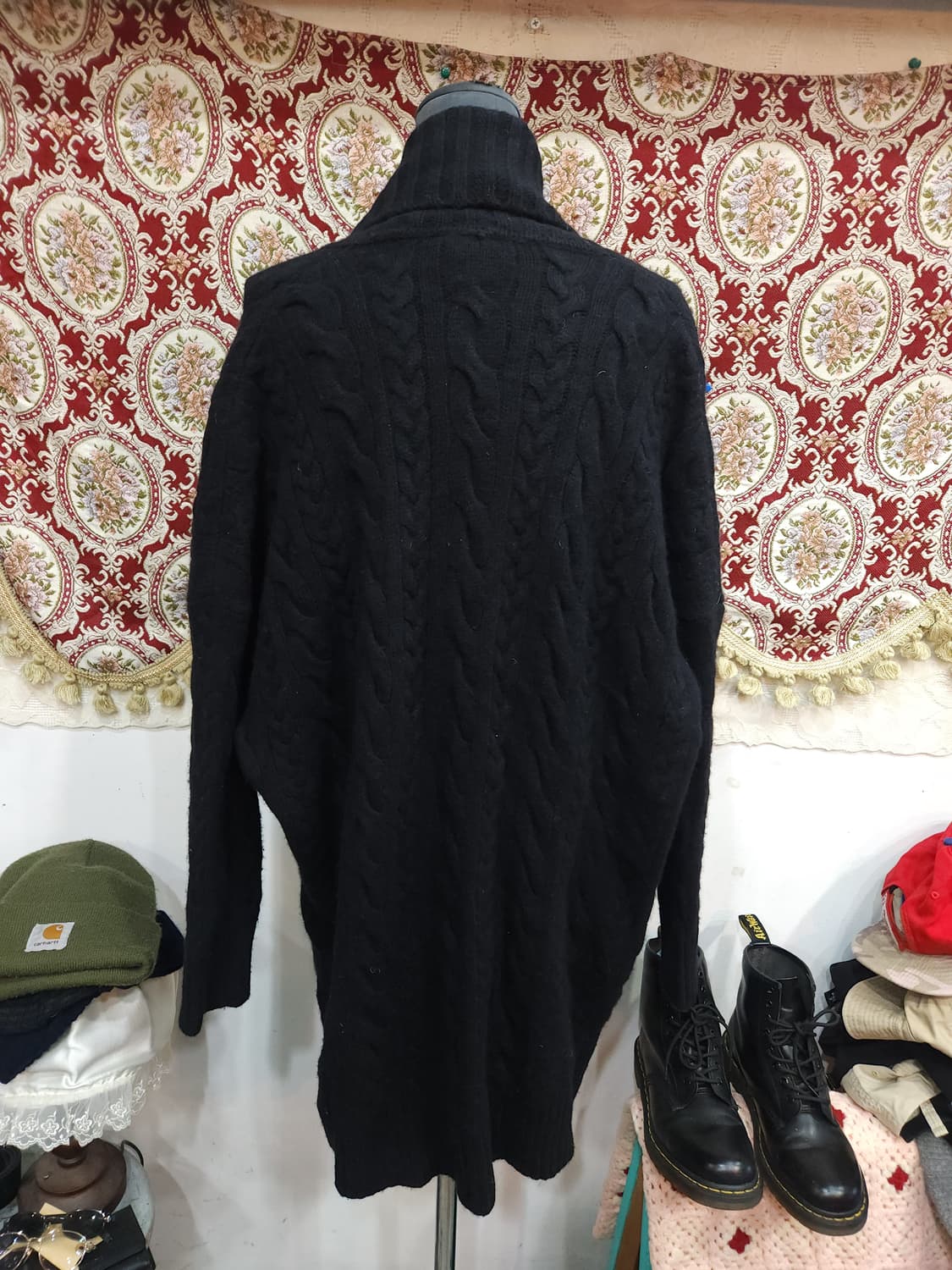 폴로 랄프로렌 메리노울 꽈배기 니트 케이프 가디건

 상품이미지7