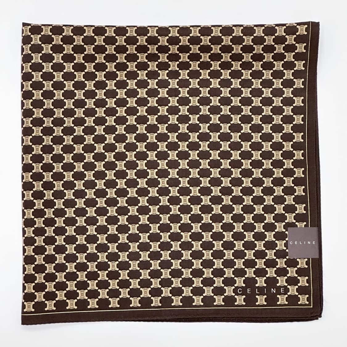 (새상품) celine / 셀린느 실크혼방 쁘띠스카프 상품이미지6