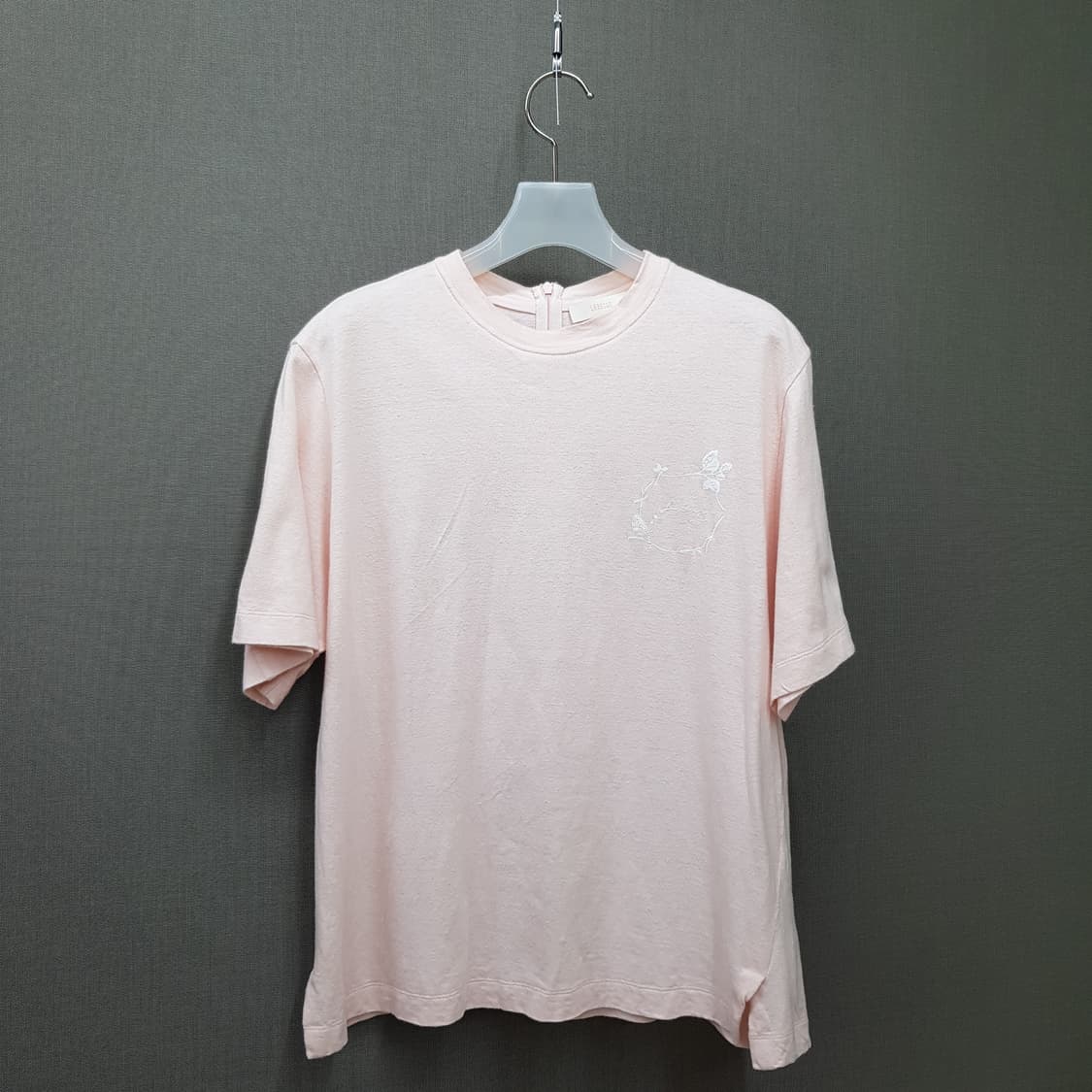 르베이지 2024 린넨 코튼 반팔 티셔츠 S사이즈 상품이미지1