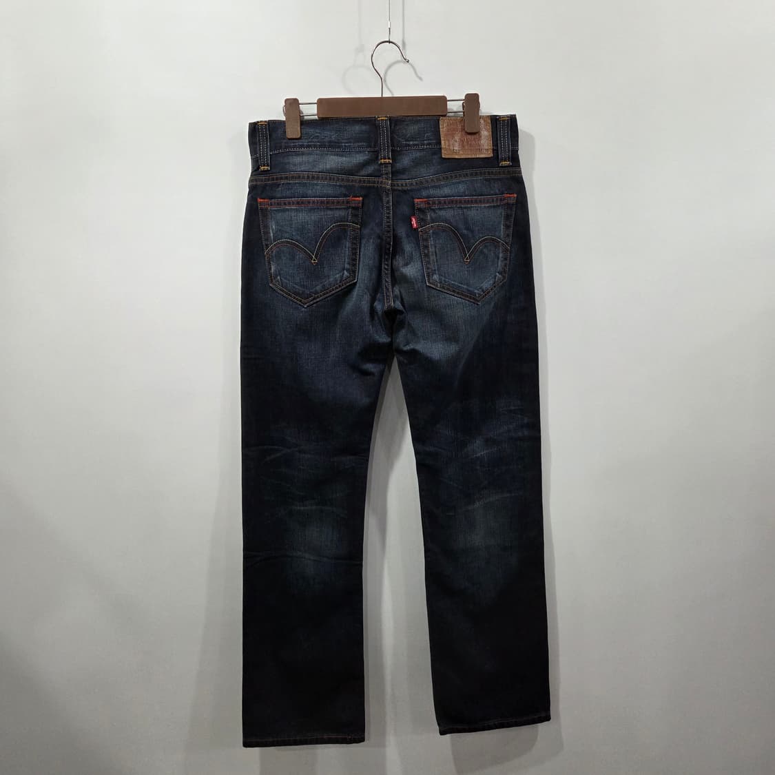 리바이스 523 진청 데님팬츠 32/32 상품이미지3