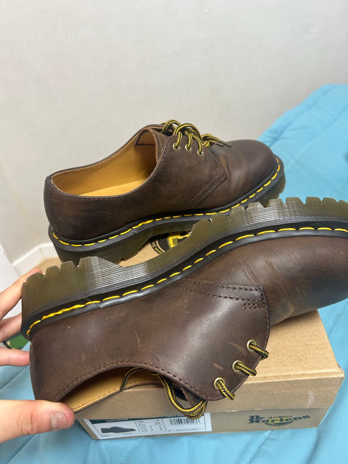 닥터마틴 1461 BEX 다크브라운 1461 BEX DARK BROWN 상품이미지2