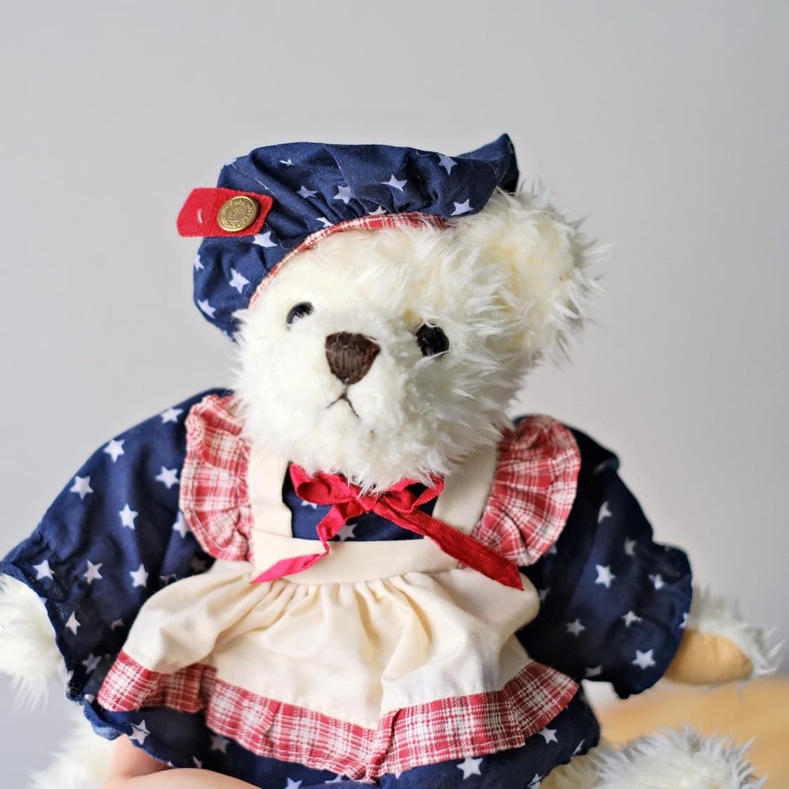 빈티지 테디베어 브라스 버튼 걸스카우트 베어 곰돌이인형 상품이미지4