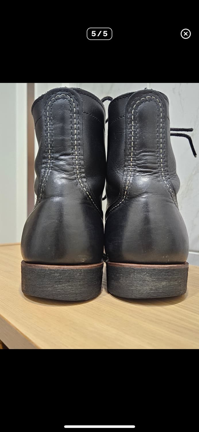 레드윙 아이언레인저 8084 블랙 8.5d 265사이즈 상품이미지5