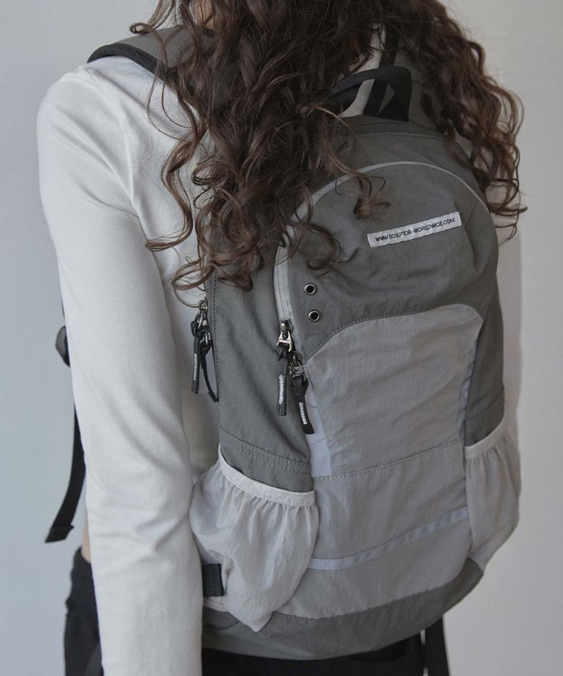 스컬프터 Geek Slouchy Backpack Khaki 상품이미지4