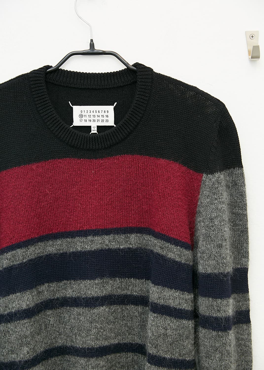 No.10 Color Block Stripe Sweater 상품이미지2