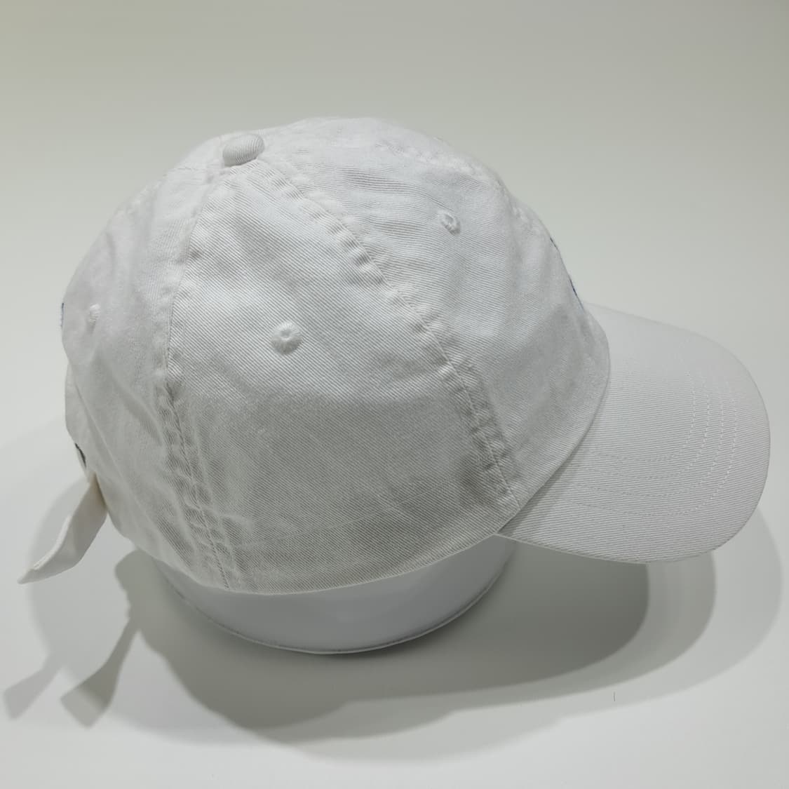 CL425 폴로 로얄블루 포니 화이트 볼캡 모자 상품이미지4