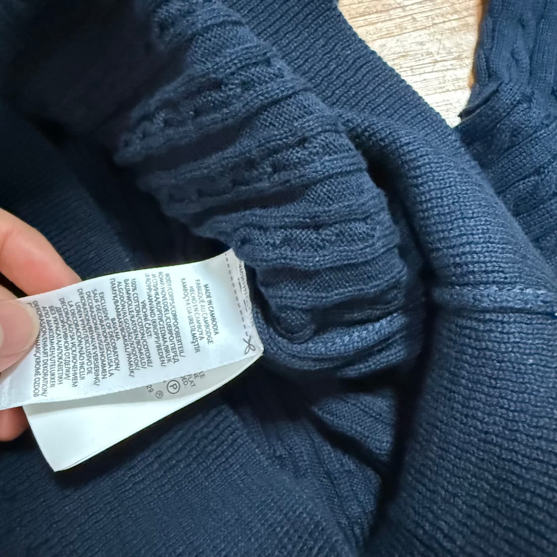 폴로 여성 가디건 상품이미지3