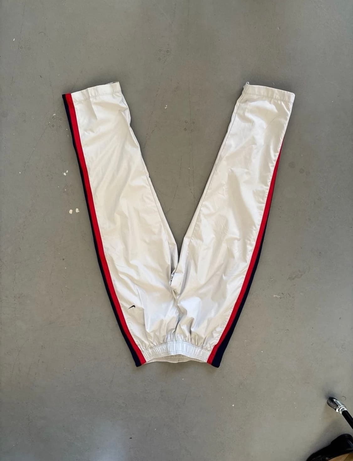 빈티지 90년대 나이키 티어어웨이 와이드 레그 트랙 팬츠 남성 미디엄 상품이미지1