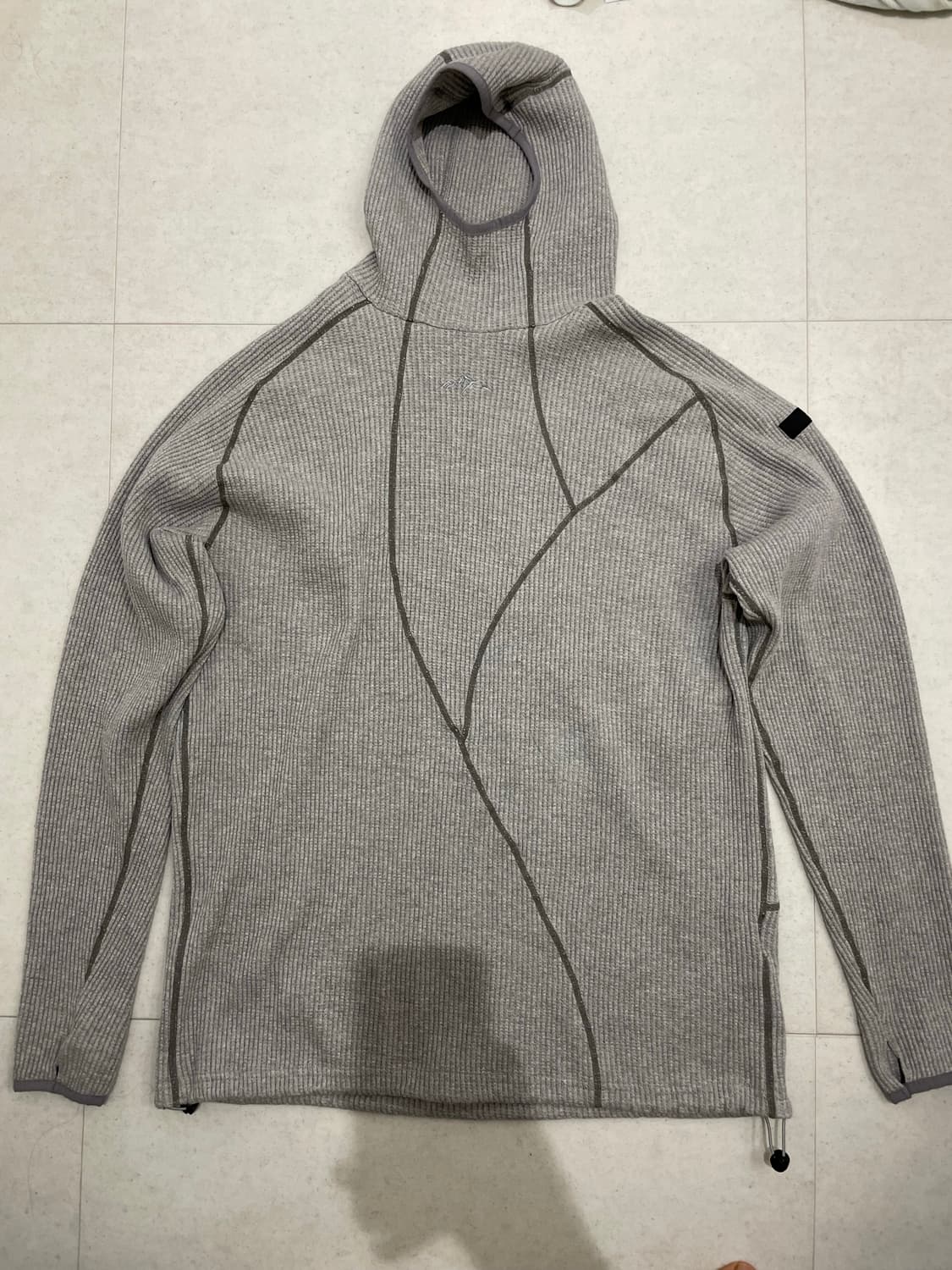 새상품 콜드웜 후드 그레이 XL 상품이미지3