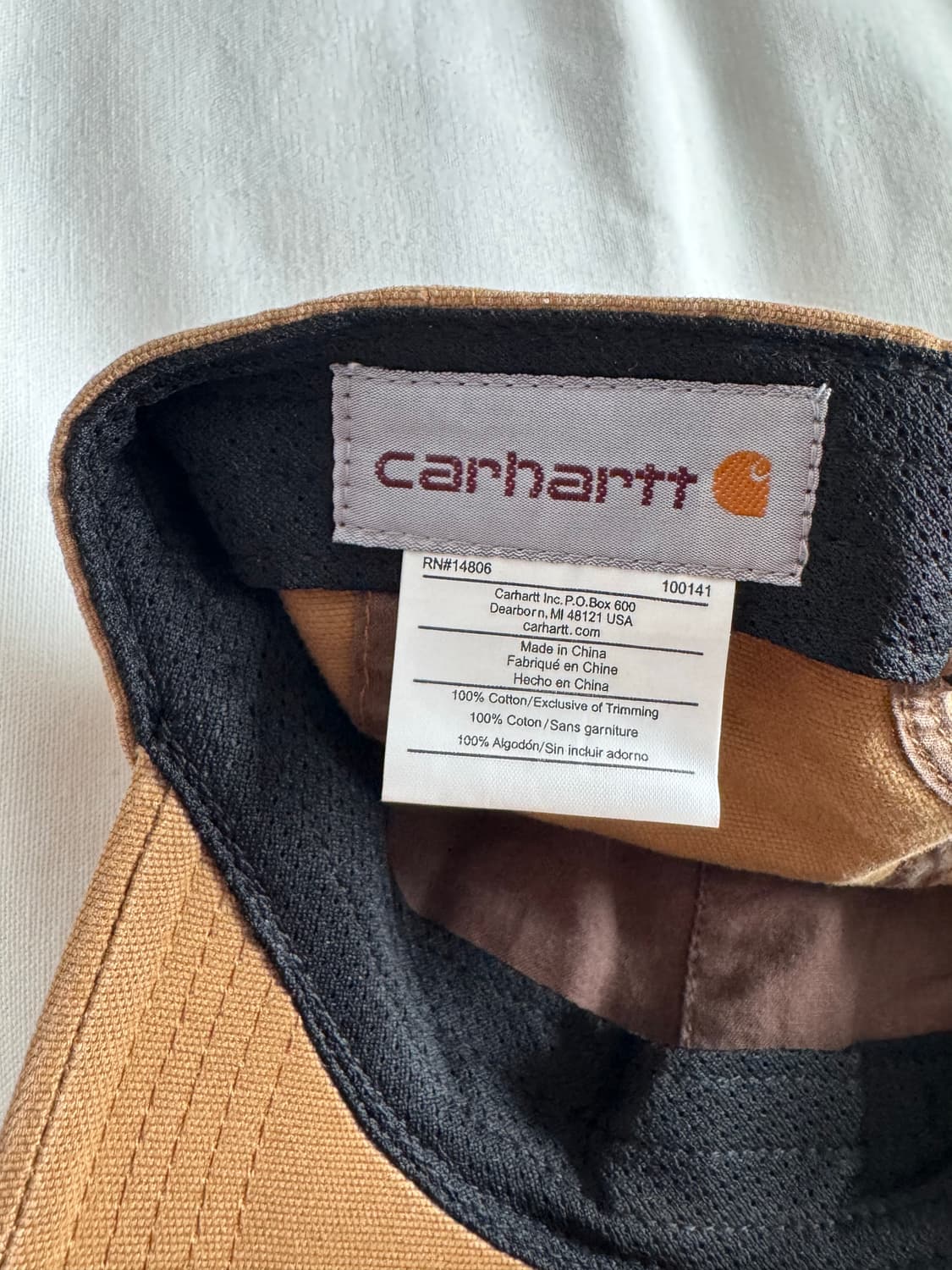 칼하트 오데사 그래픽 자수 로고 볼캡 상품이미지8