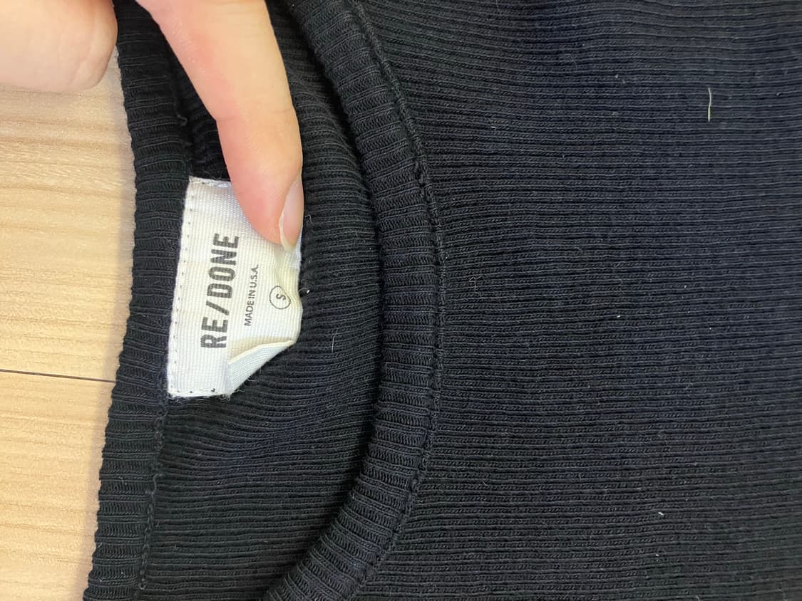 리던 바디수트 redone black bodysuit 상품이미지7