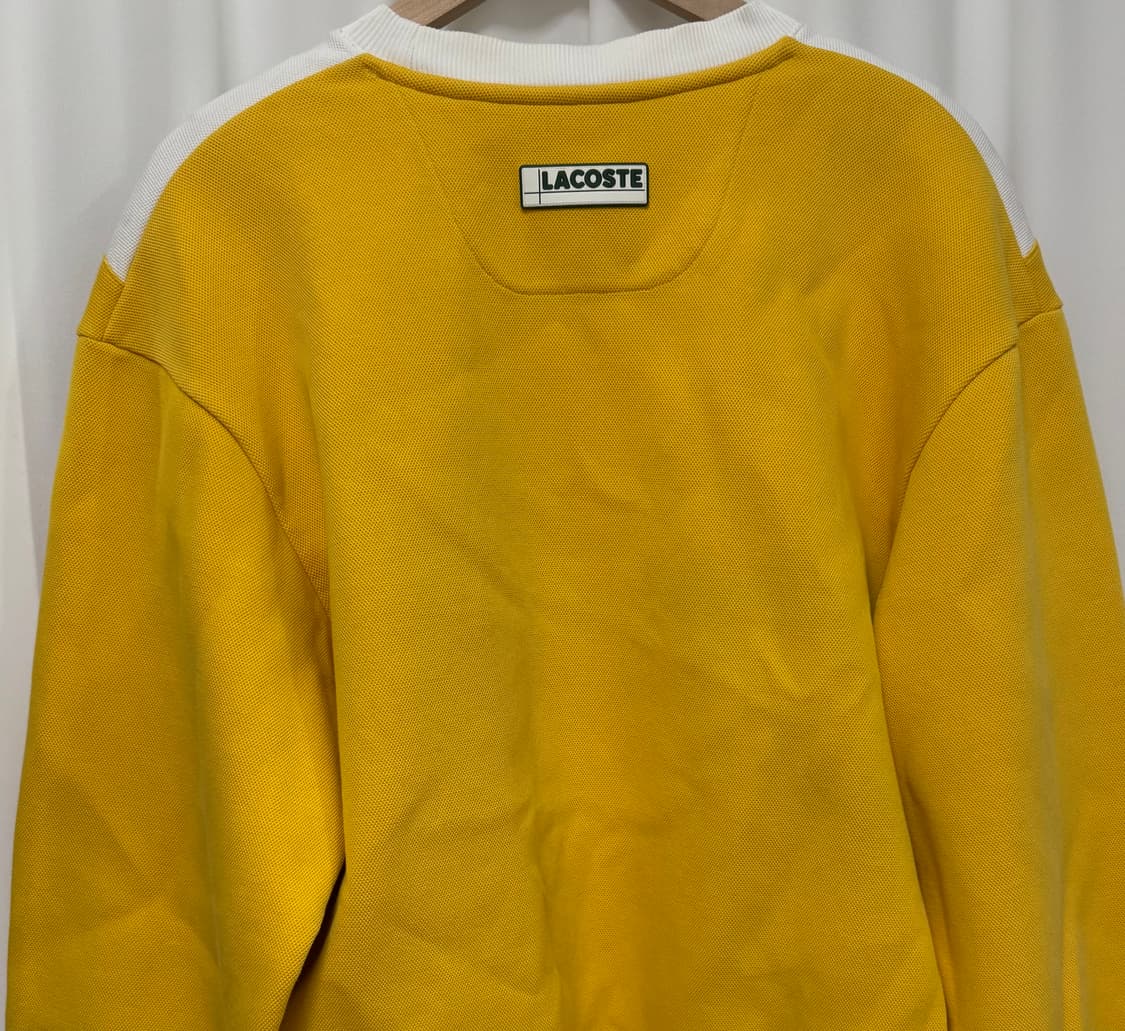 라코스테 브이컬러블럭 스웨트셔츠 상품이미지4