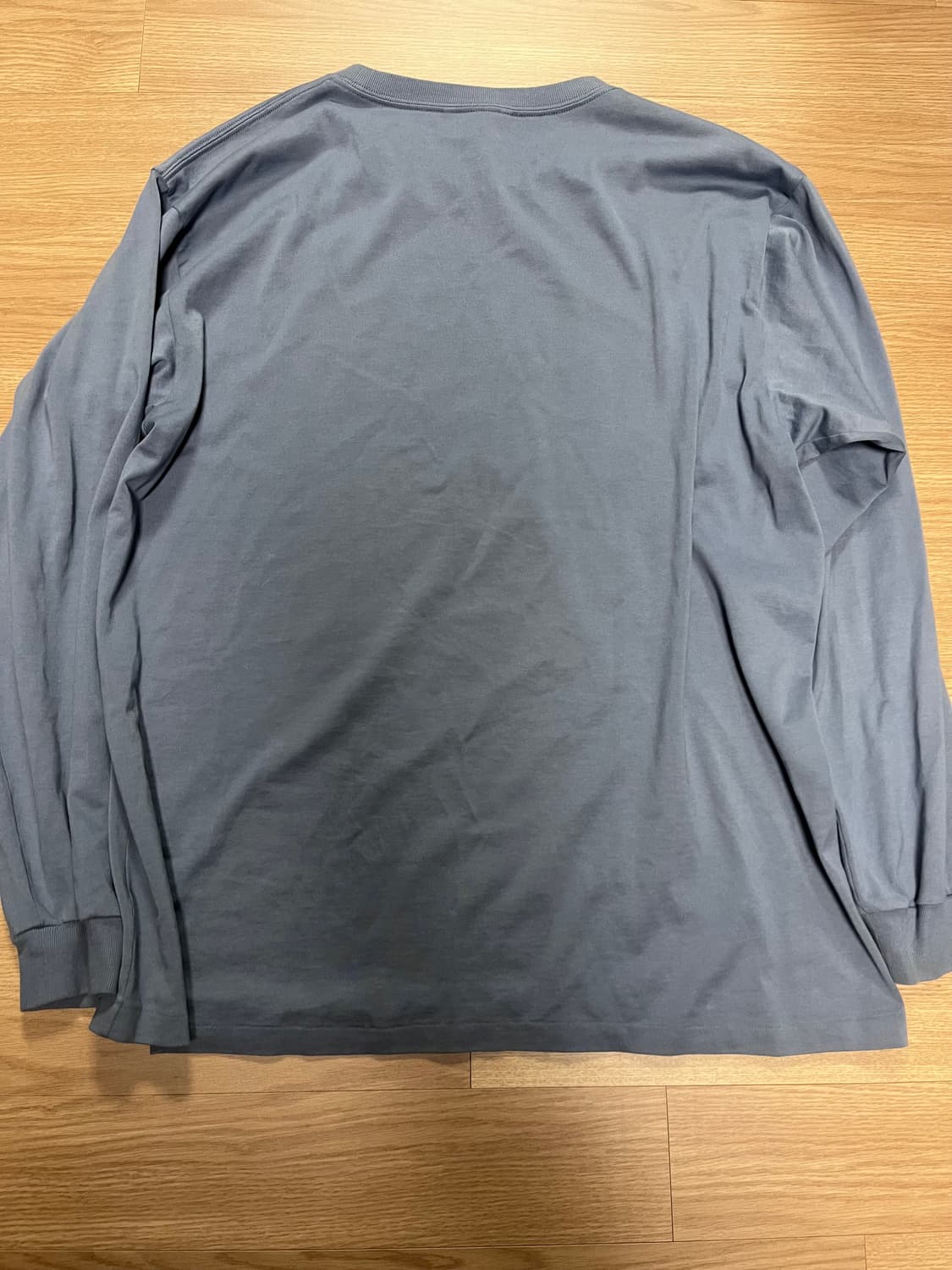 오라리 24aw 러스터 luster 롱슬리브 탑그레이 5 상품이미지4