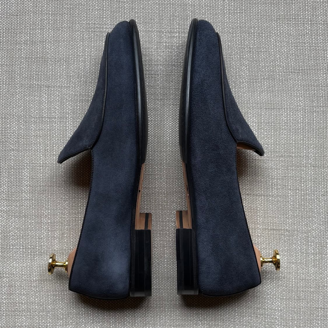 [260] 새제품 Berwick 4950 벨지안 네이비 스웨이드 로퍼 상품이미지5