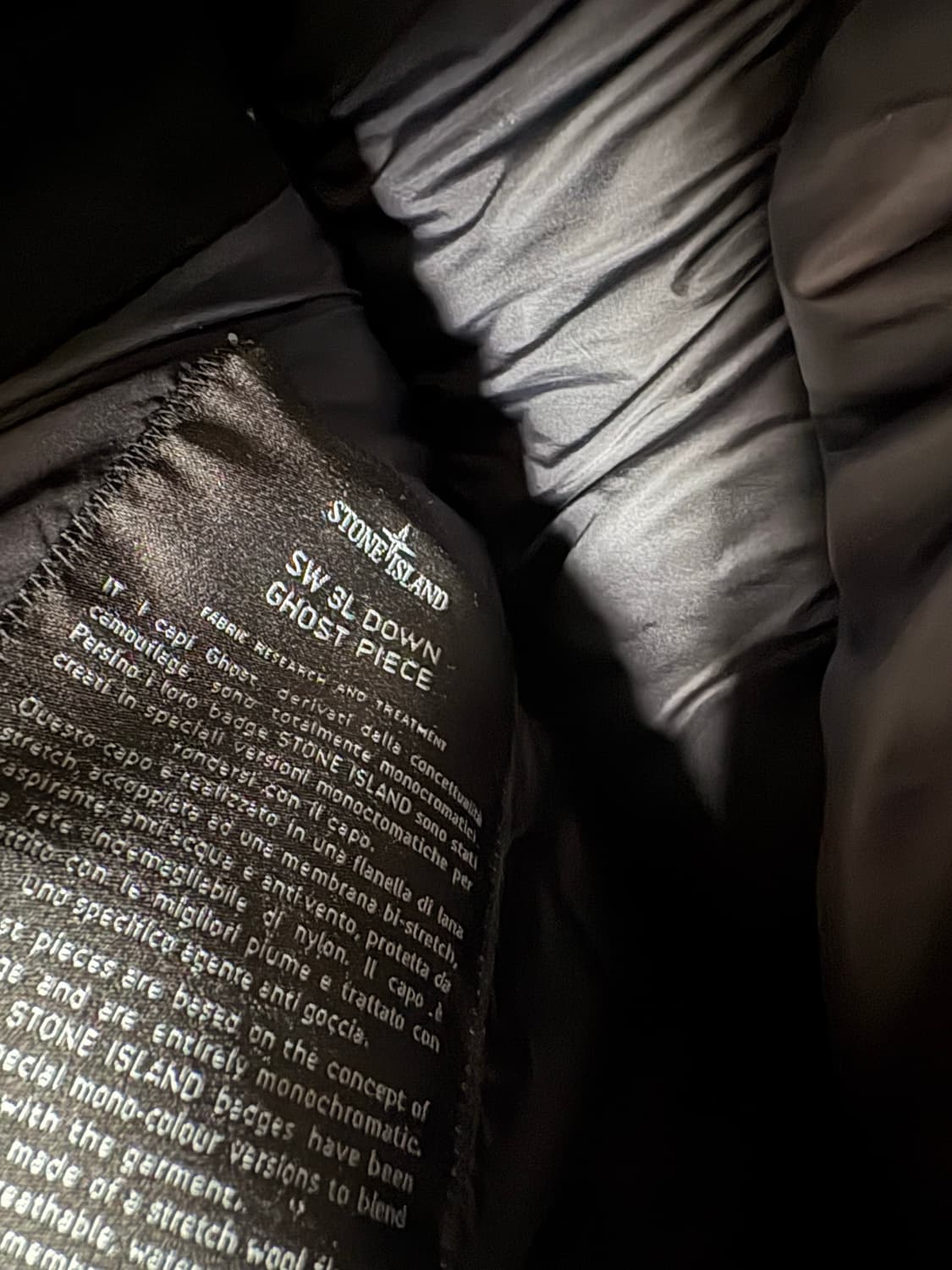 [XXL] 스톤아일랜드 무스탕 패딩 자켓 상품이미지6