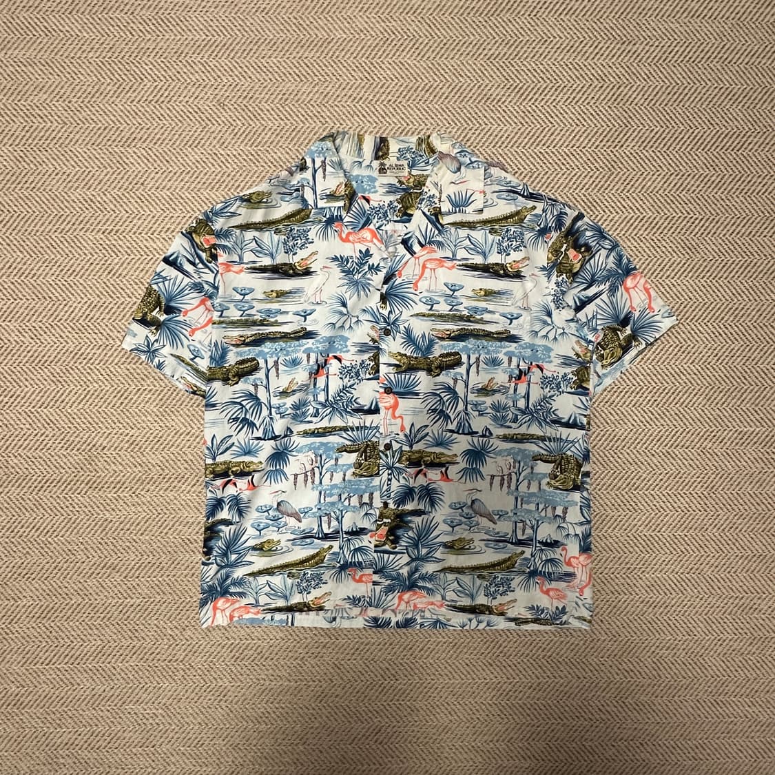 VINTAGE usa made hawaiian shirt cotton 상품이미지1
