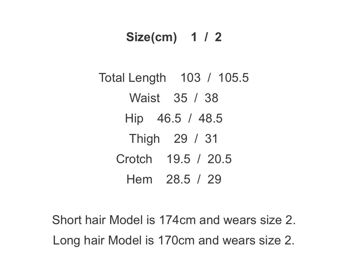 오호스 crack washed denim pants 상품이미지3