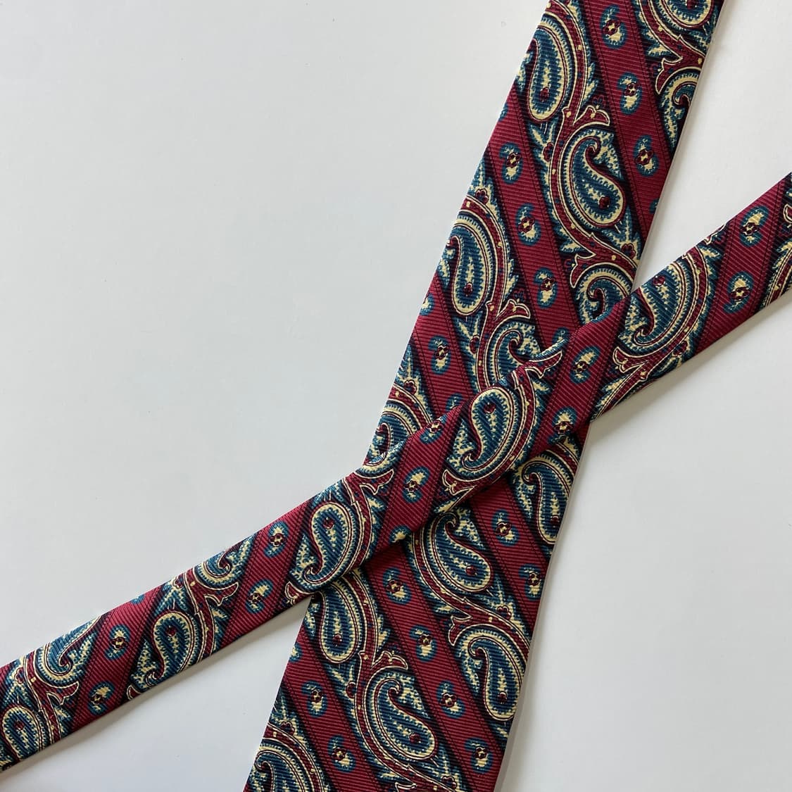 폴로 랄프로렌(POLO) 페이즐리 명품 정품 넥타이 상품이미지4