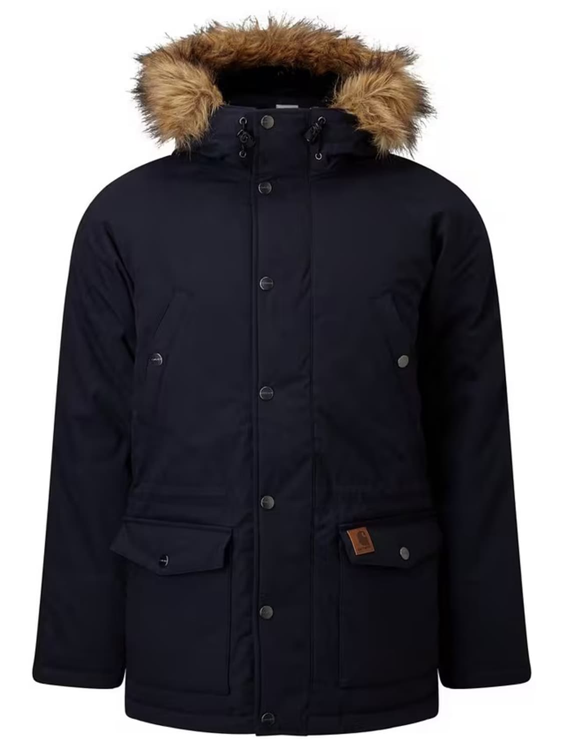 칼하트 헤리티지 트래퍼 미드 패딩 파카 퍼 자켓 빈티지 야상 네이비 컬러 상품이미지1