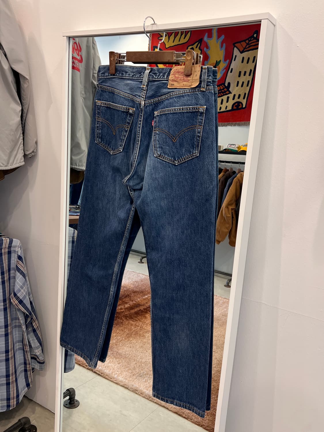 90s Levis 리바이스 501 데님 팬츠 (made in UK) 상품이미지4