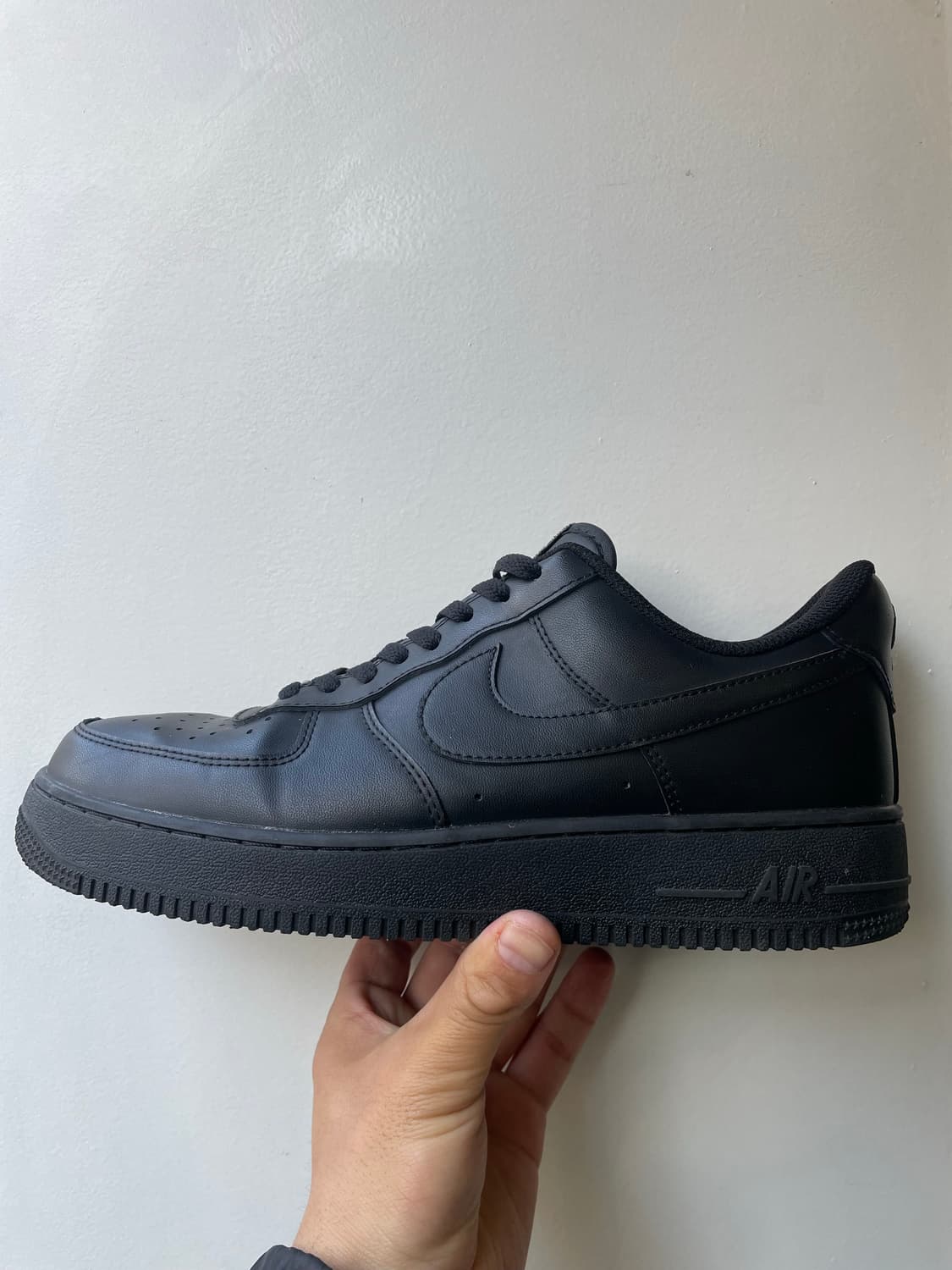 나이키 에어포스1 블랙 280 상품이미지1