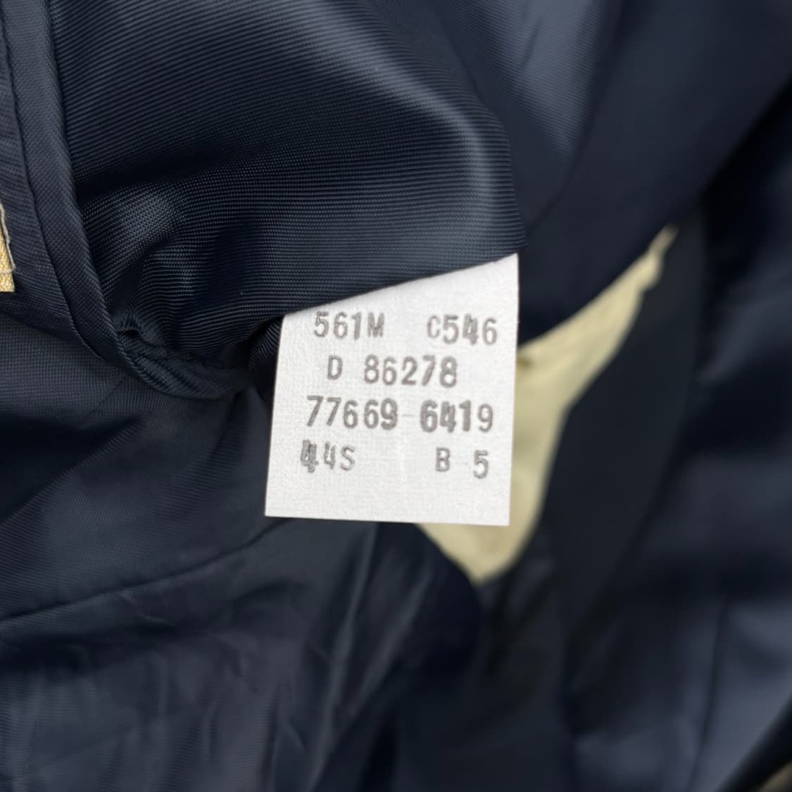 80's 리바이스 액션 수트 자켓 상품이미지6