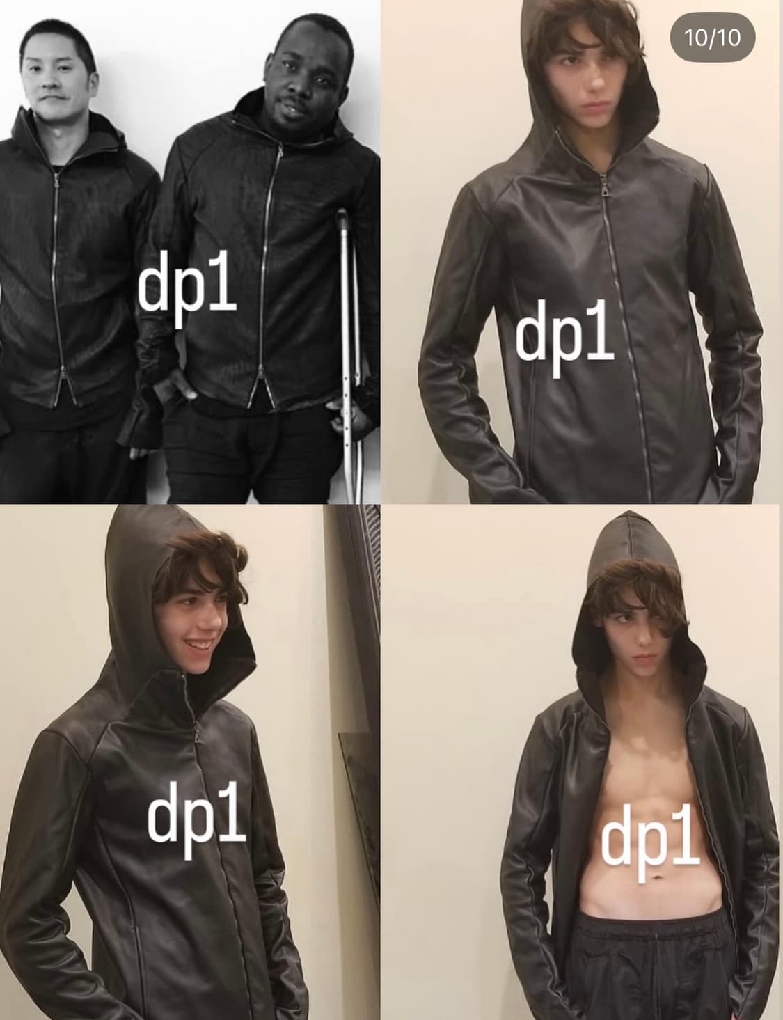 잠바렛 - 24FW 레더 헨릭슨 후디 상품이미지10