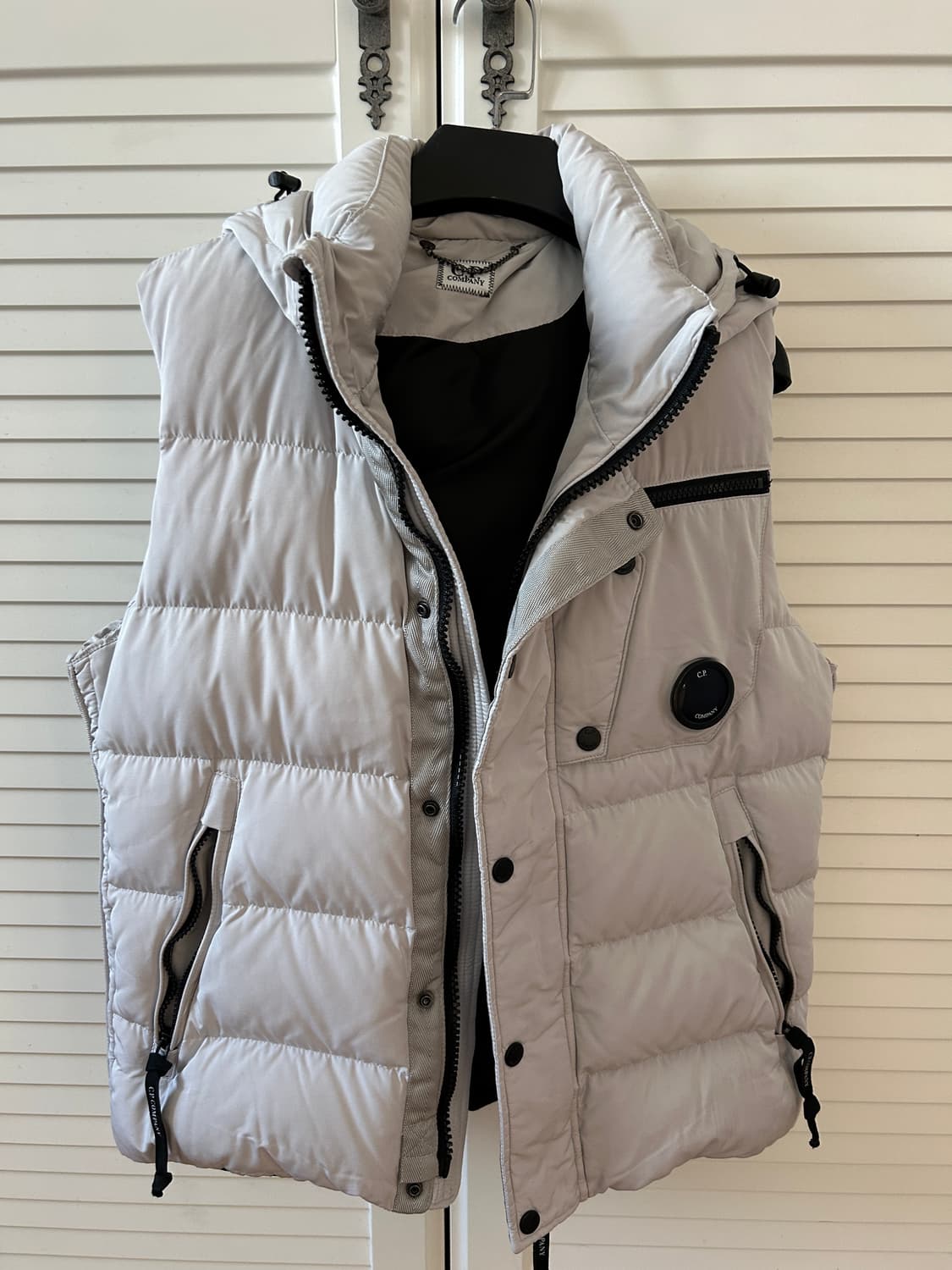 [100] cp컴퍼니 고글 패딩 베스트 구스다운 상품이미지1