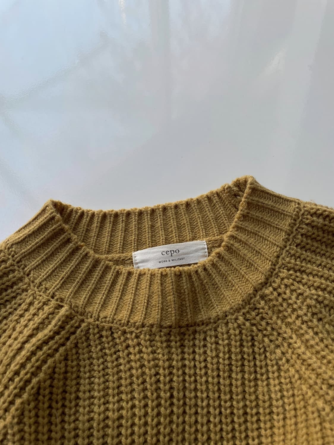 Croped fisherman knit 상품이미지4
