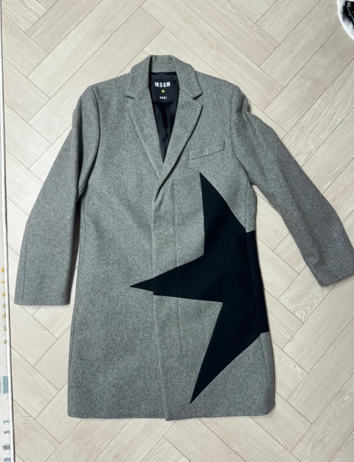 MSGM/ 별무늬 울코트/ 46 상품이미지1