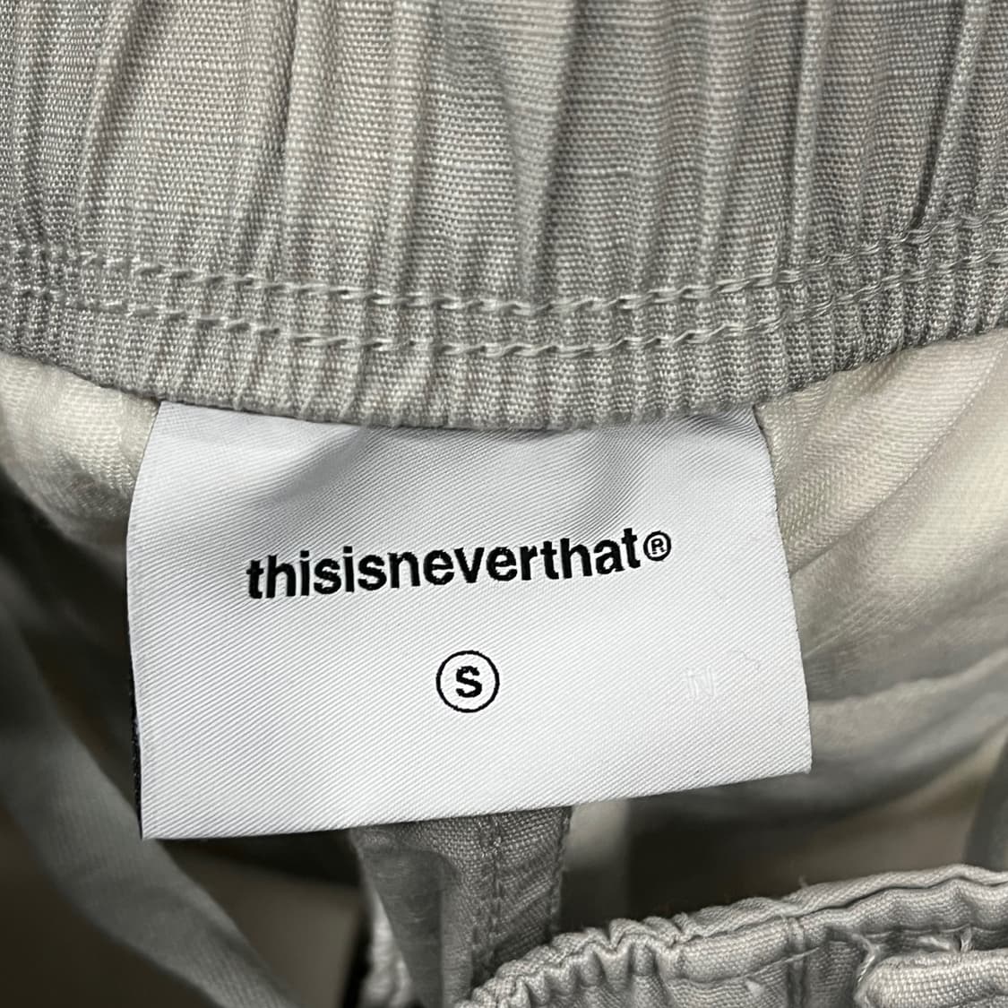 [정품/S] 디스이즈네버댓 카고 바지 허리밴딩 b17 상품이미지4