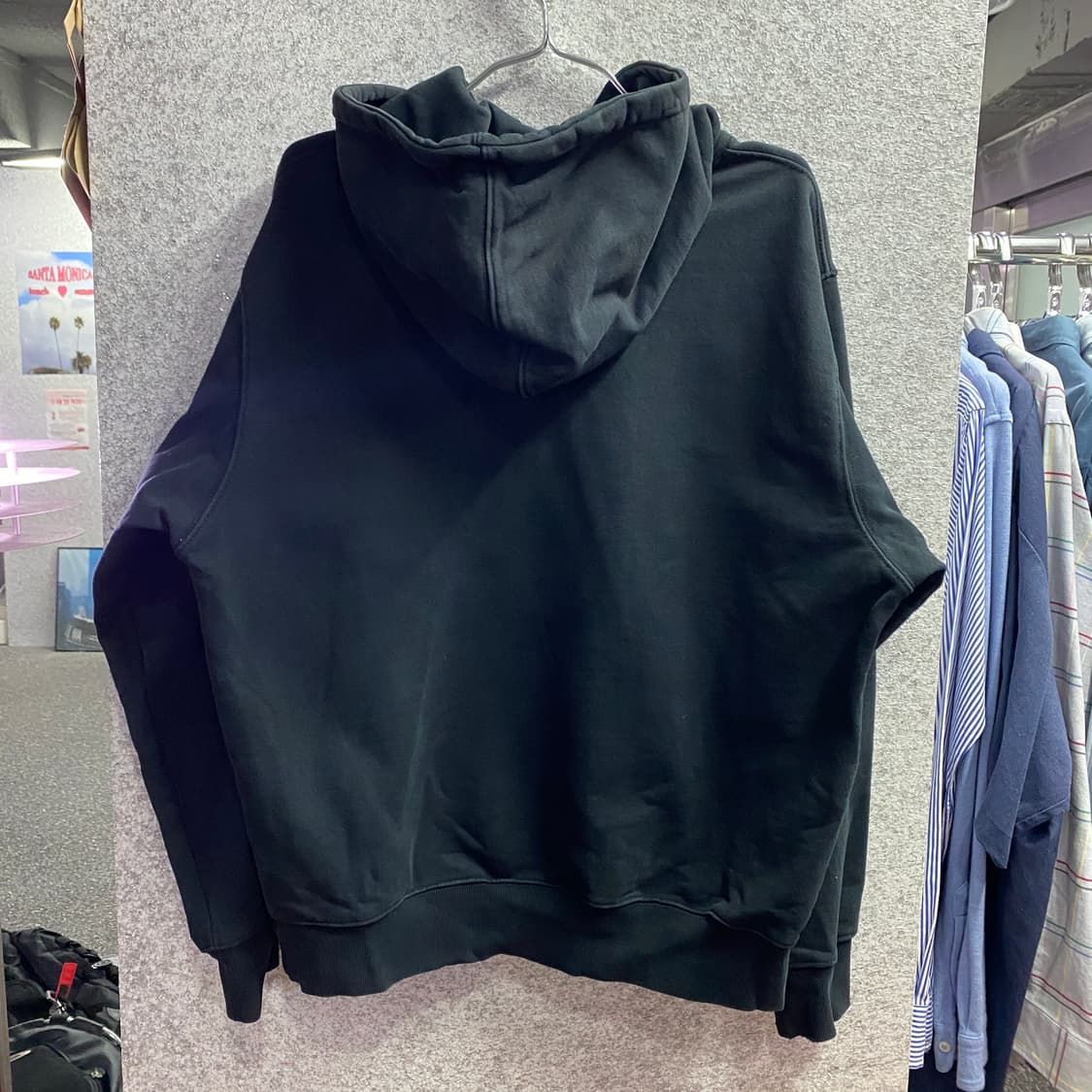 디스이즈네버댓 빅로고 블랙 후드티 B4019 상품이미지5