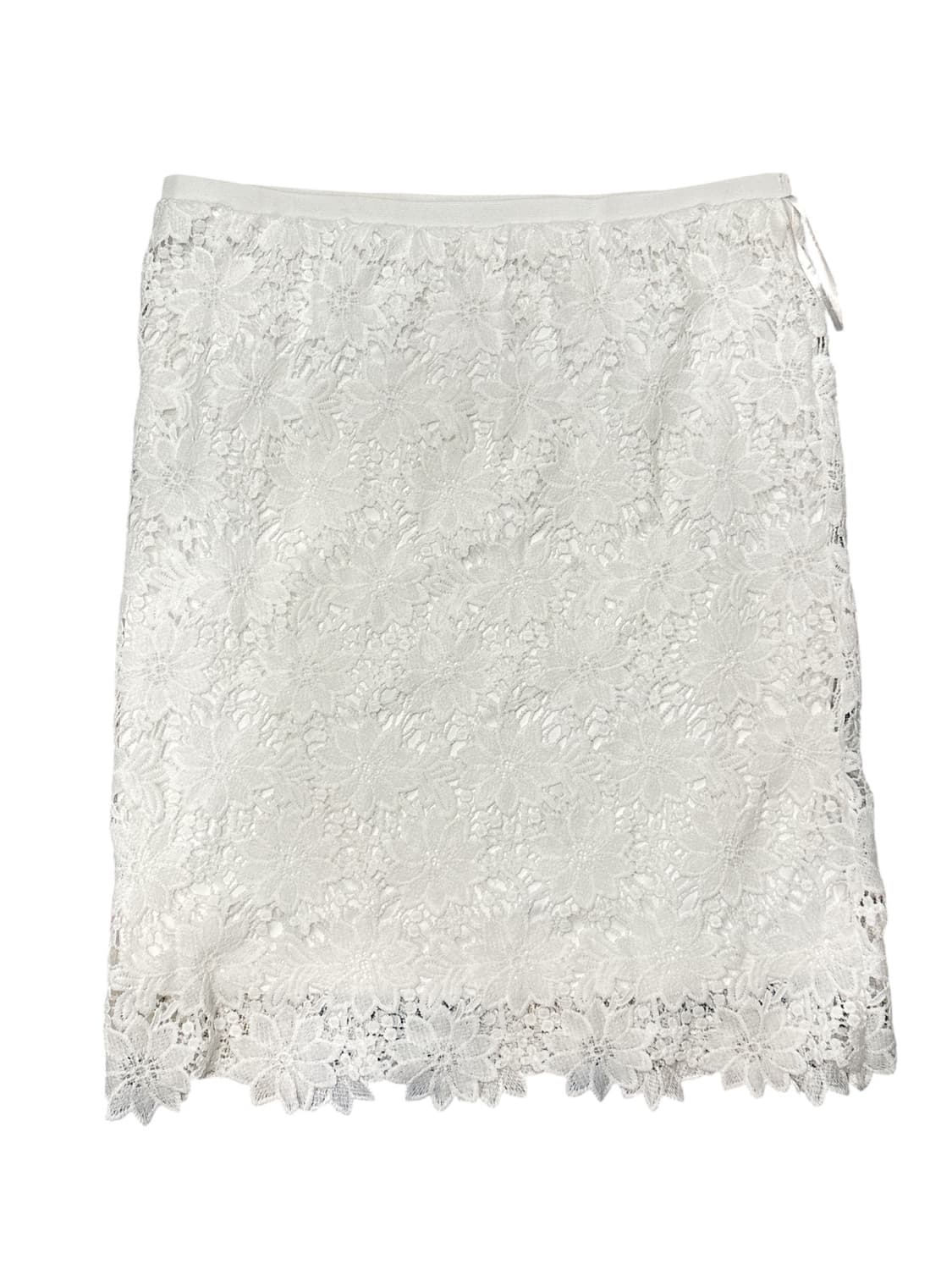 시스루 레이어드 밴딩 미디스커트 상품이미지1