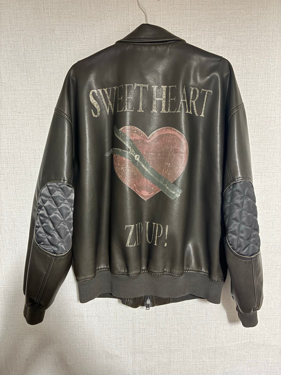 마뗑킴 백프린트 자켓 L 상품이미지8