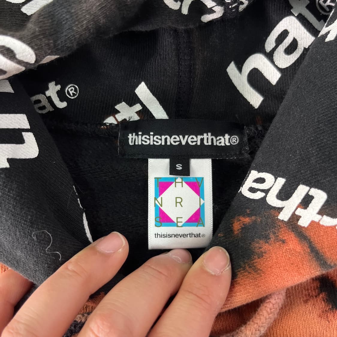 100 디스이즈네버댓 타이다이 후드티  상품이미지4