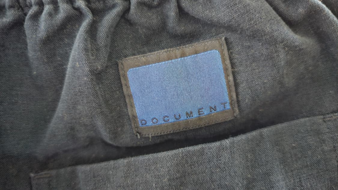 도큐먼트 라이트 코튼 파자마 팬츠 S(30) 인디고 블루 상품이미지6