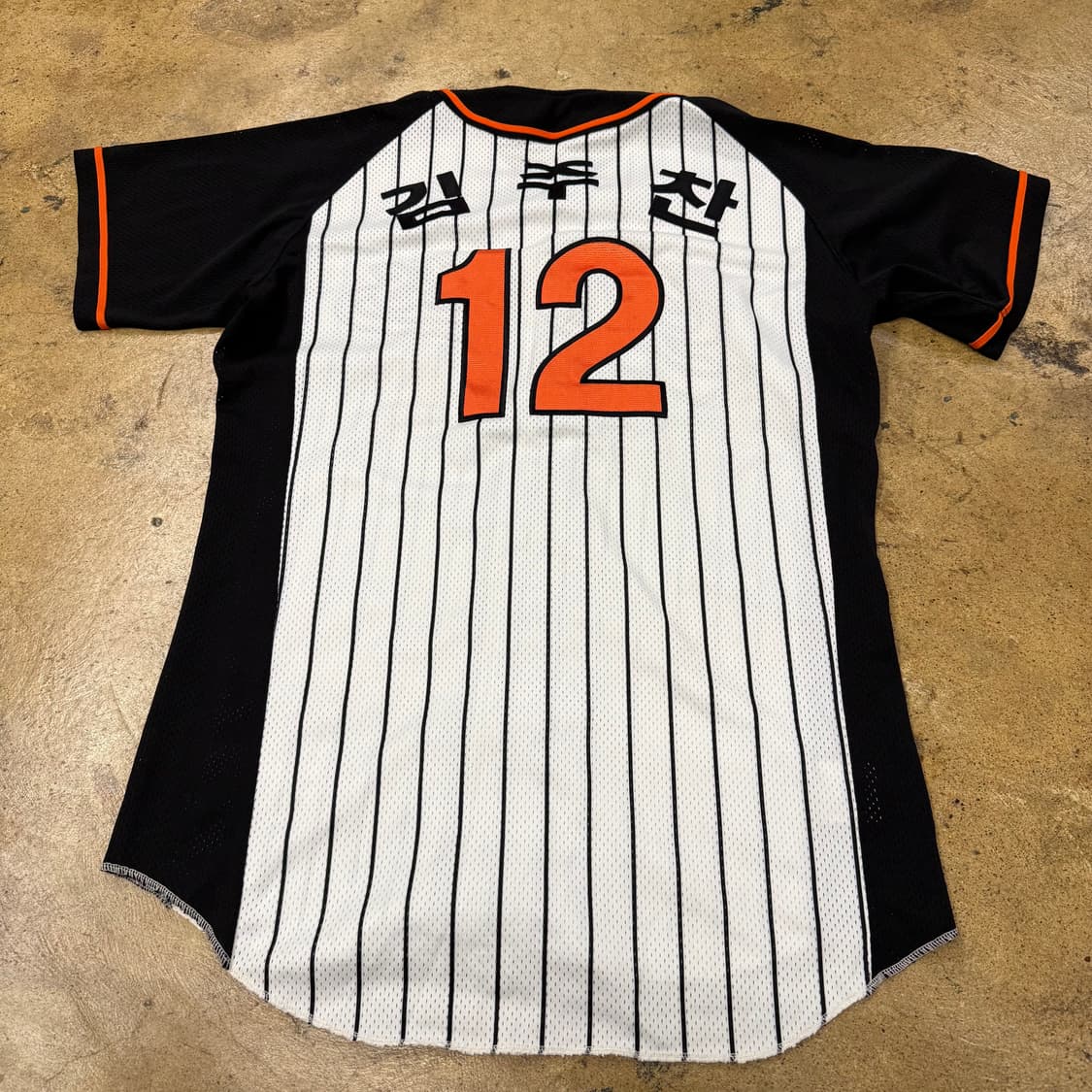 [ 100 ] 롯데자이언츠 12 김주찬 반팔 야구 유니폼 b8 상품이미지3