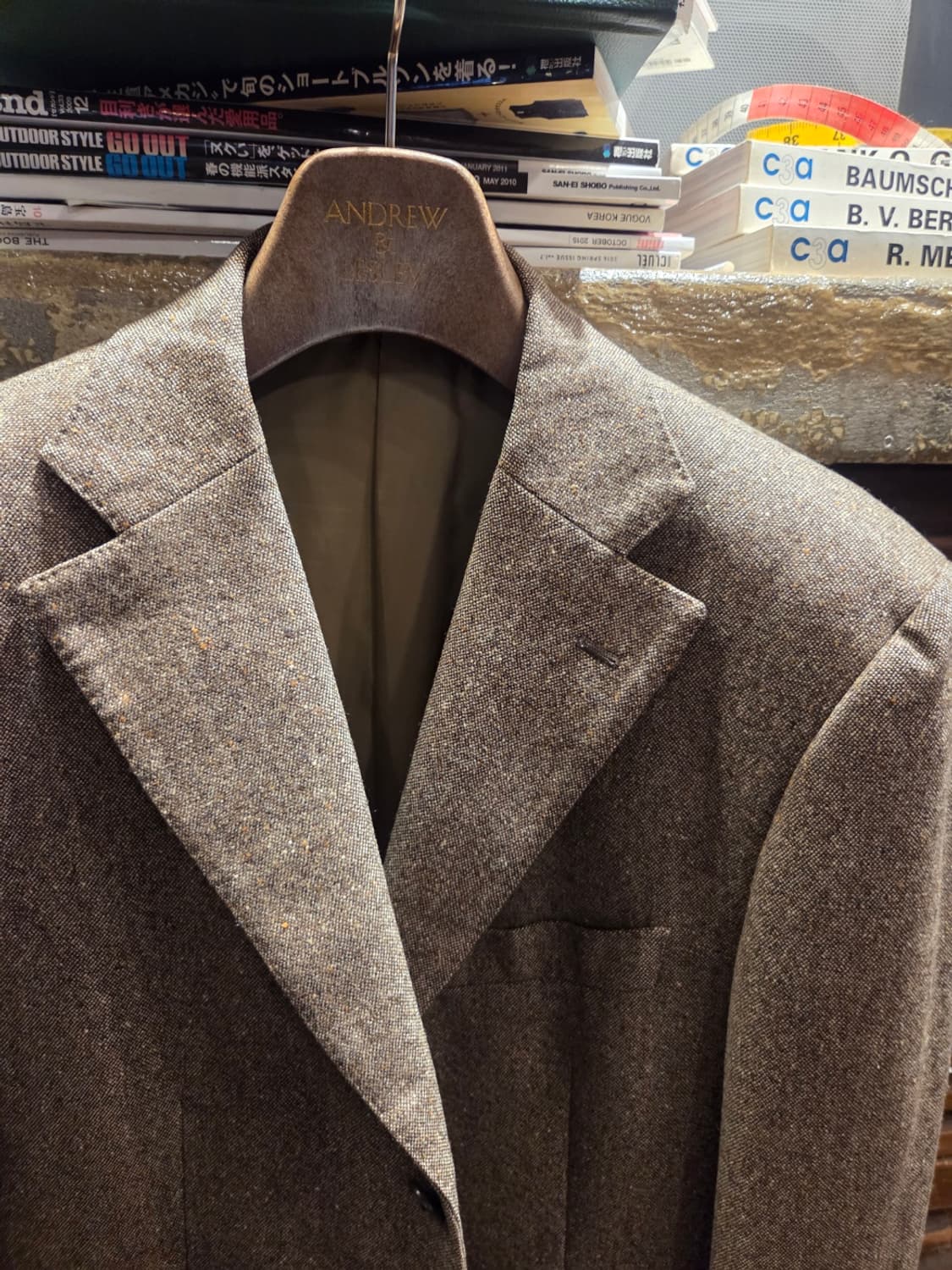 Inhale × exhale 도네갈 트위드자켓 상품이미지2