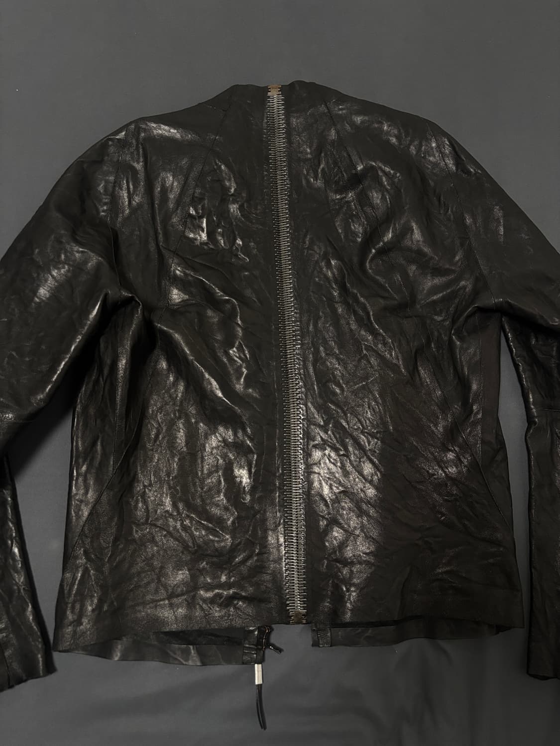 isaac sellam 아이작 셀럼 양 가죽자켓 size L 상품이미지2