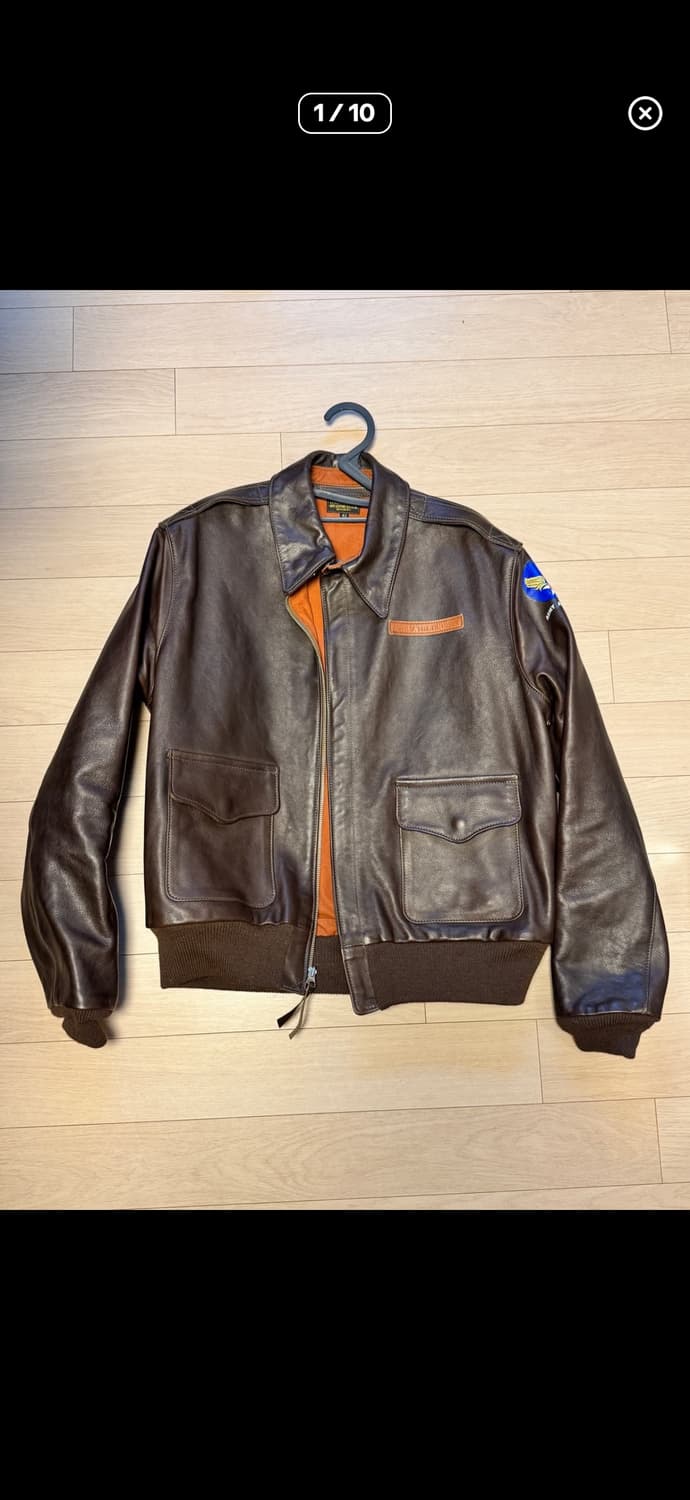 에어로레더A-2자켓 판매합니다 상품이미지1