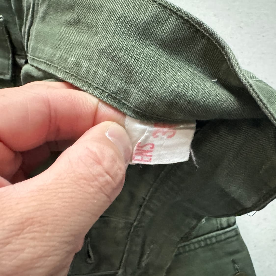 80s 벨기에군 오리지널 M64 필드 팬츠 상품이미지6