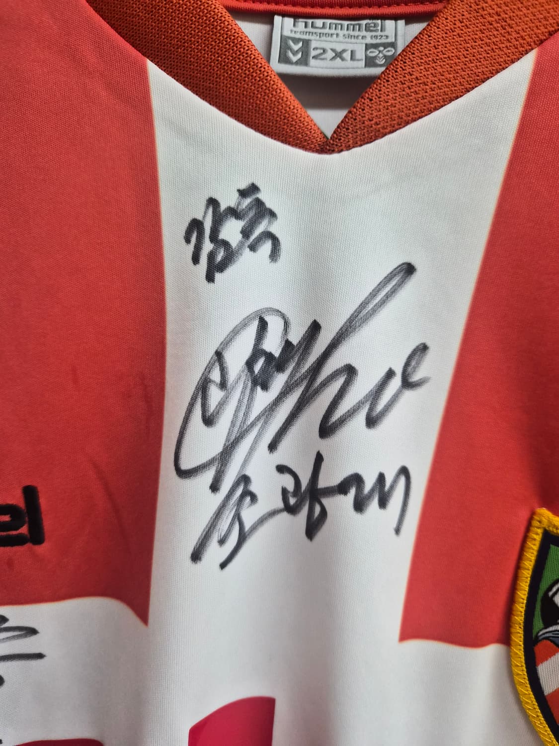 새제품 2XL) 험멜 경남 FC 2006시즌 창단 유니폼 팝니다 상품이미지3