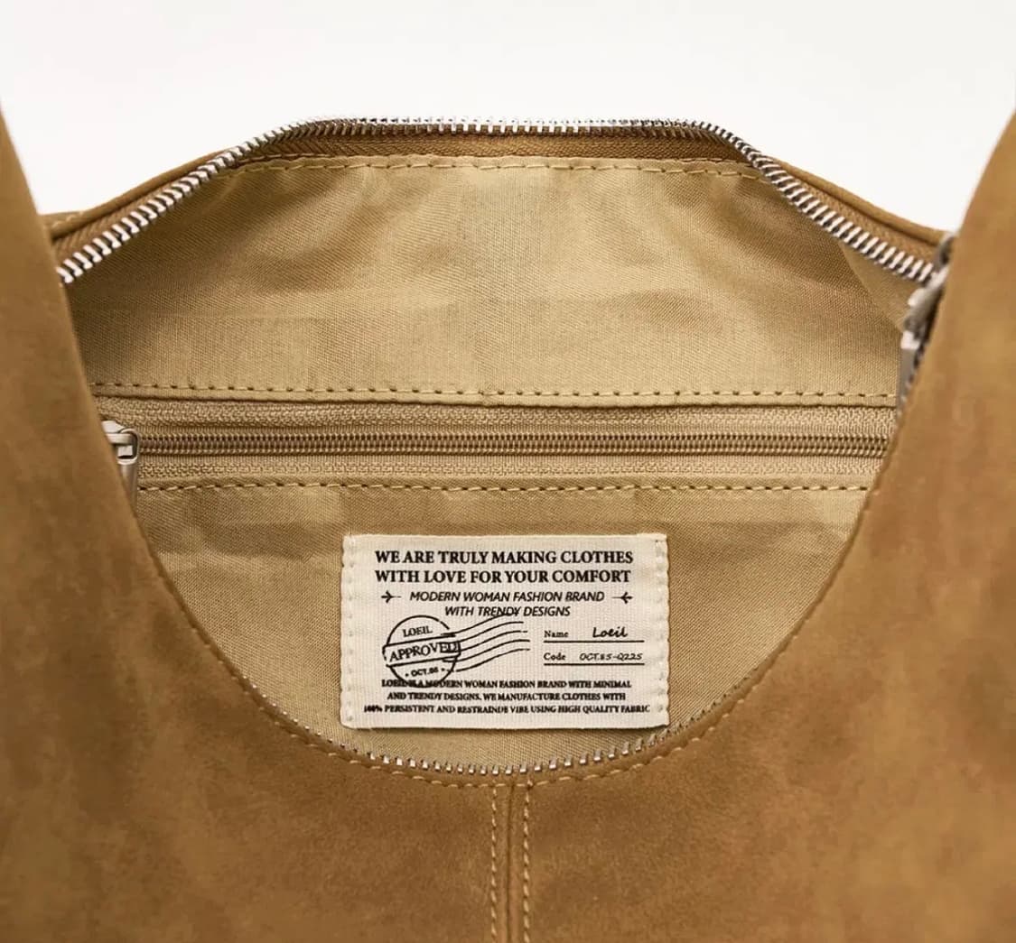 로에일 스웨이드 백 상품이미지7