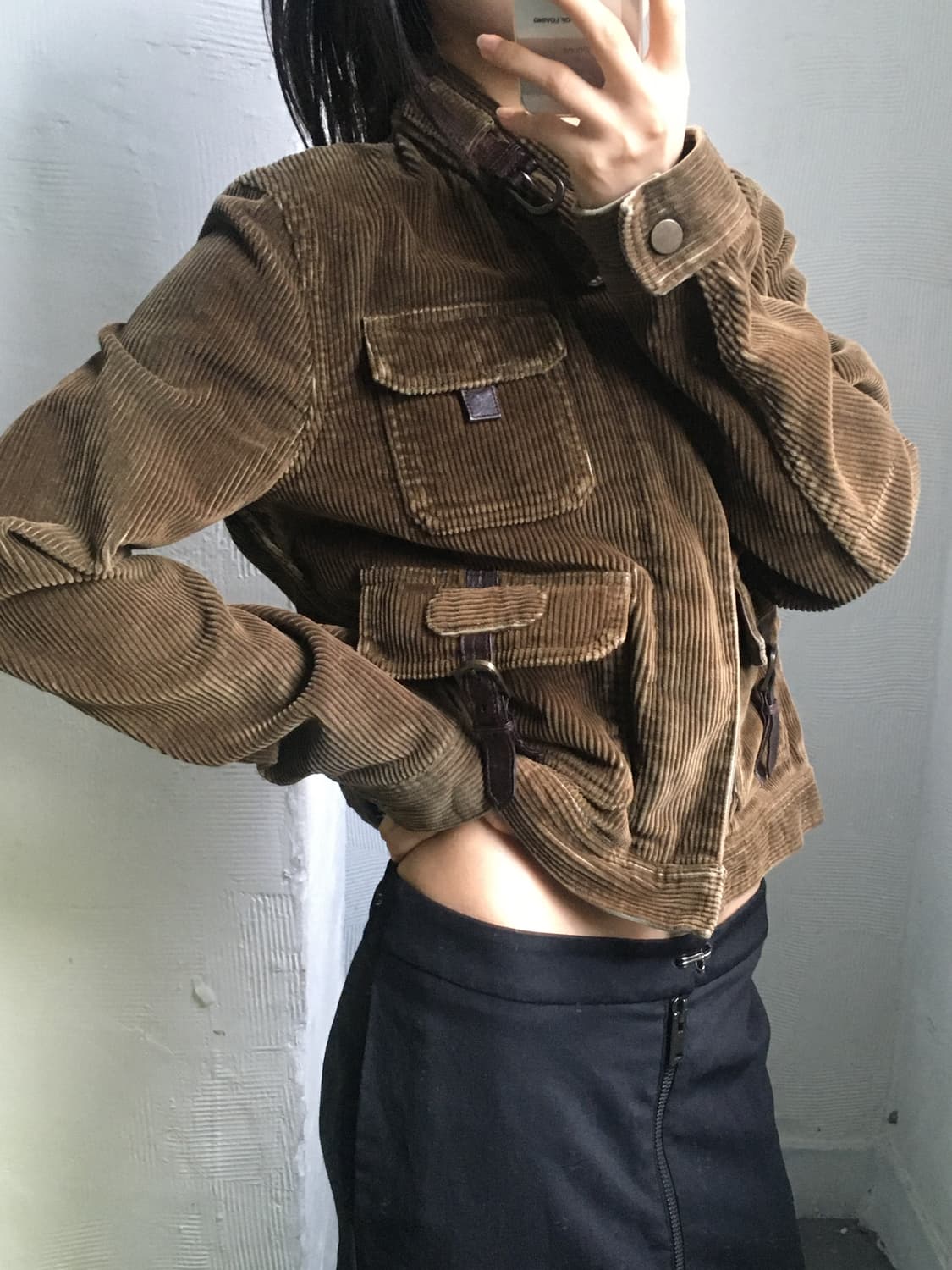 Polo 폴로 랄프로렌 브라운 카키 코듀로이 자켓 상품이미지4