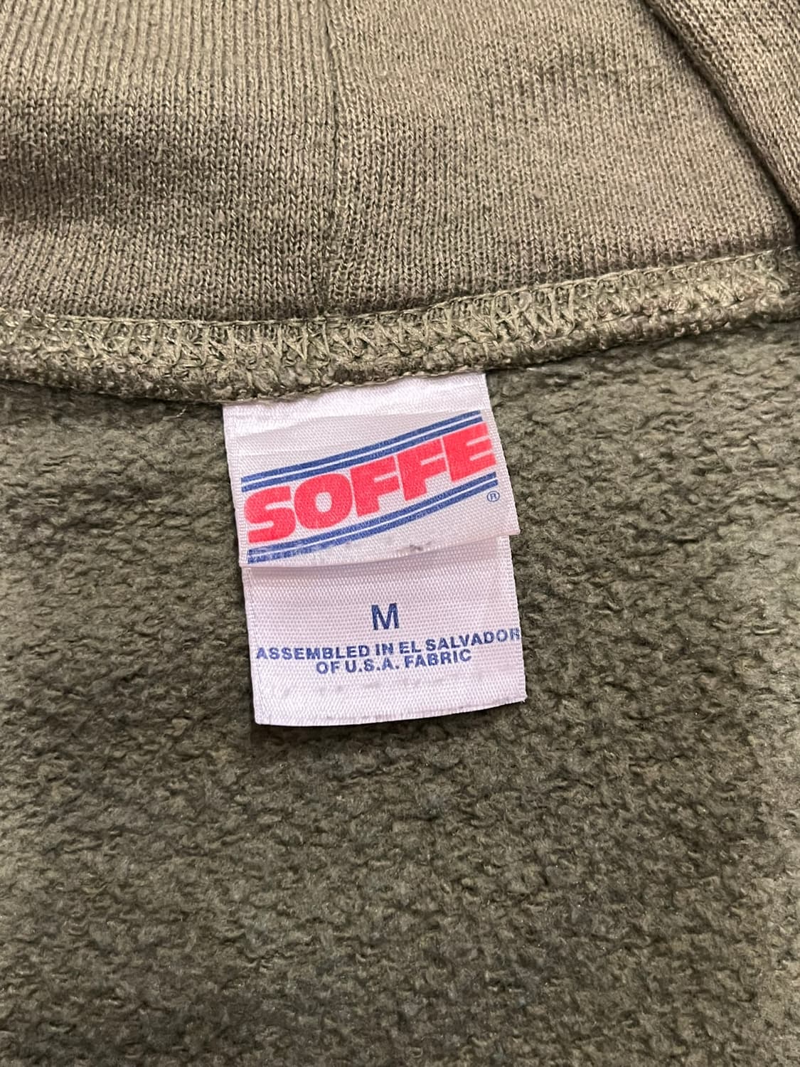 90's [M] 미군 해병대 USMC 풀집 후디 SOFFE 빈티지 군복 상품이미지8