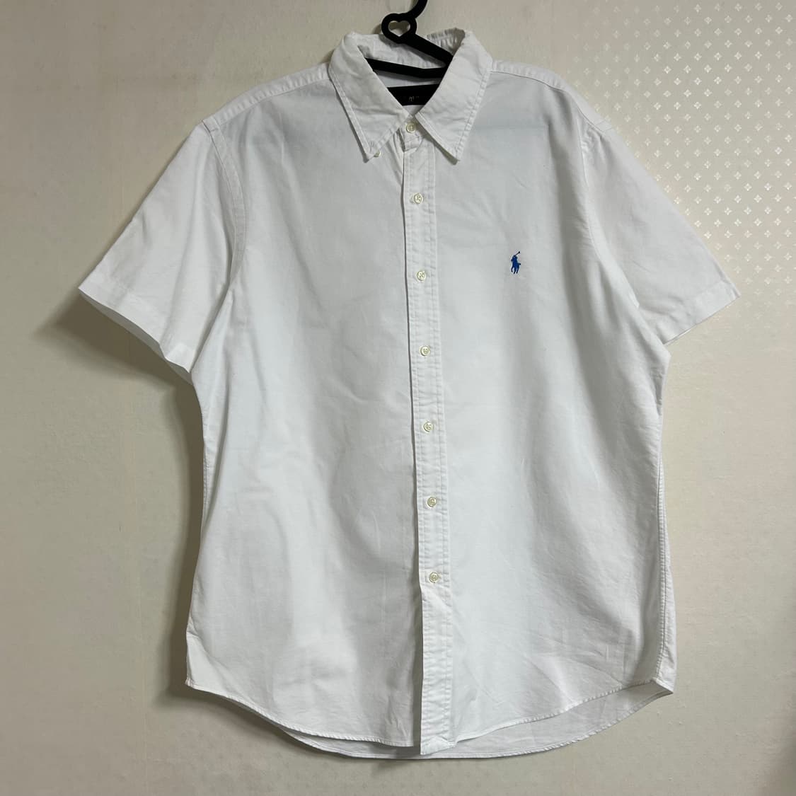 폴로 랄프로렌 신형 반팔 셔츠 화이트 L  상품이미지4