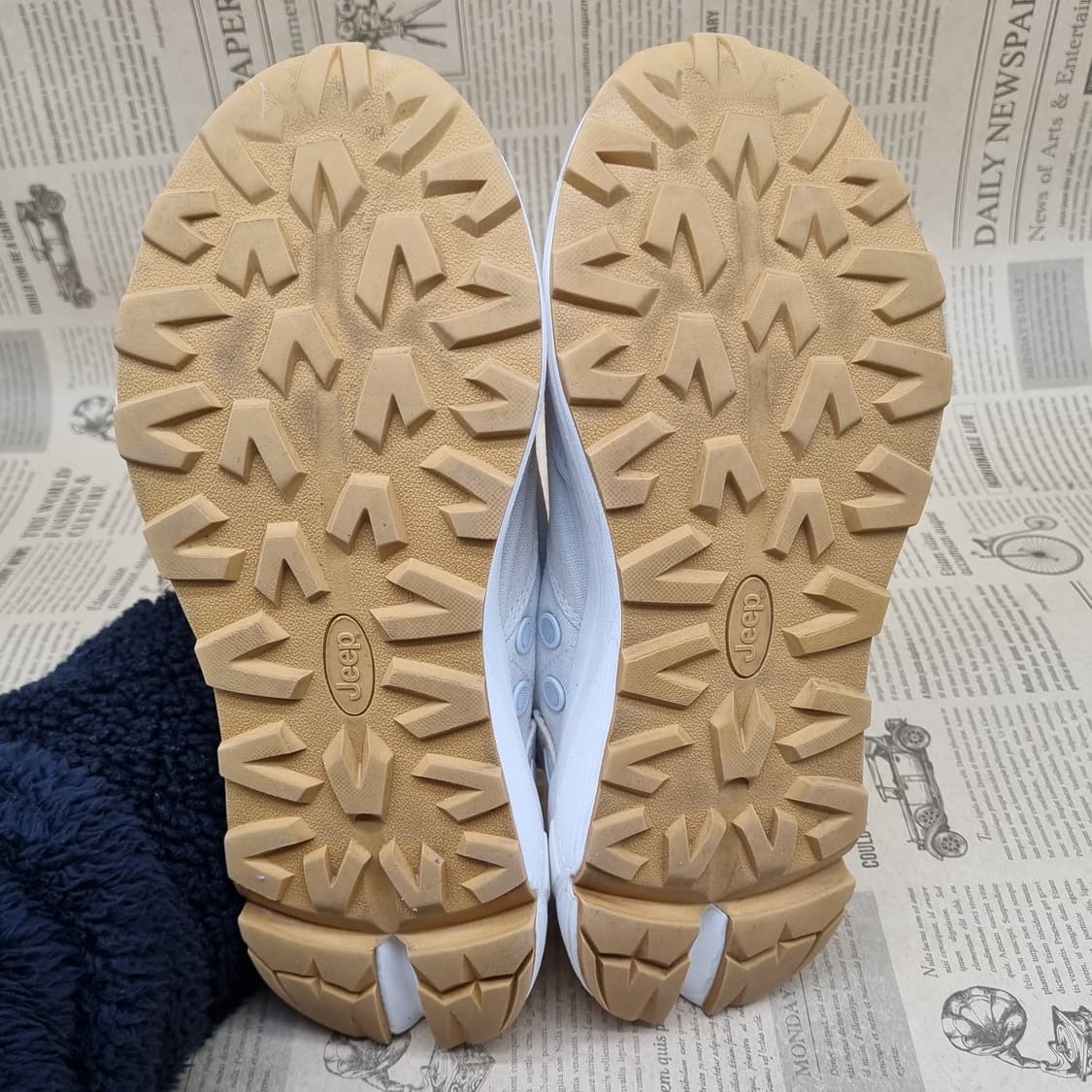 Jeep 캔버스 운동화 화이트 스니커즈 250 상품이미지3