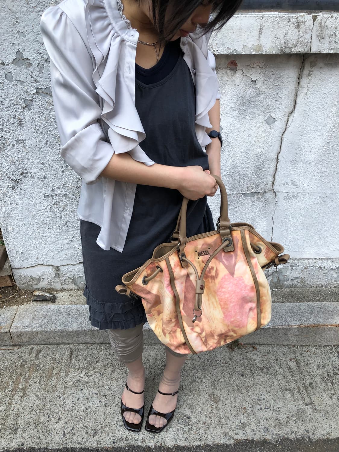 drawstring tote bag / diesel 상품이미지1