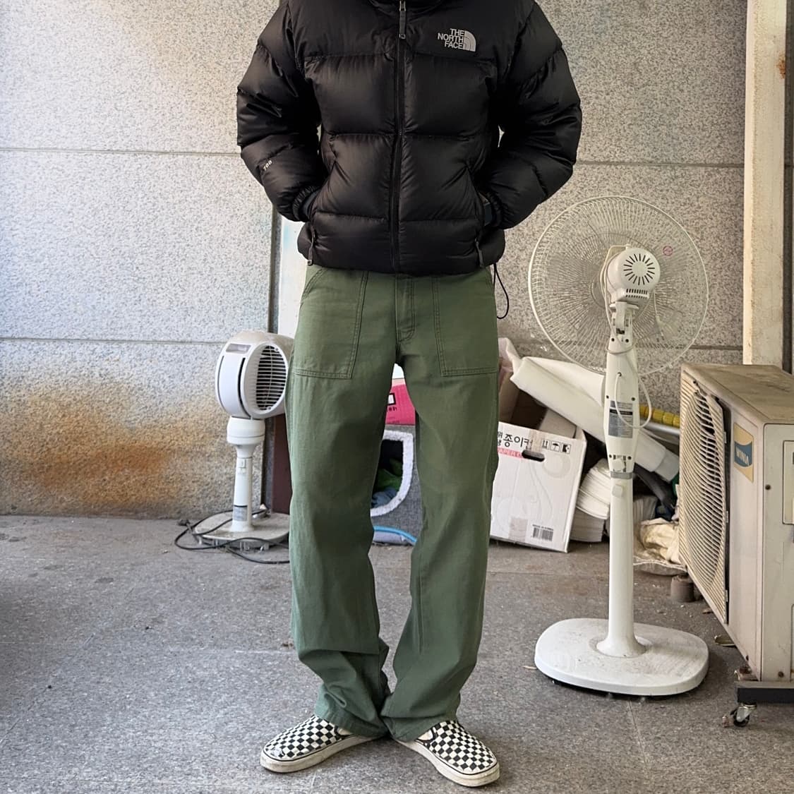 궁호 USA 퍼티그 팬츠 상품이미지1